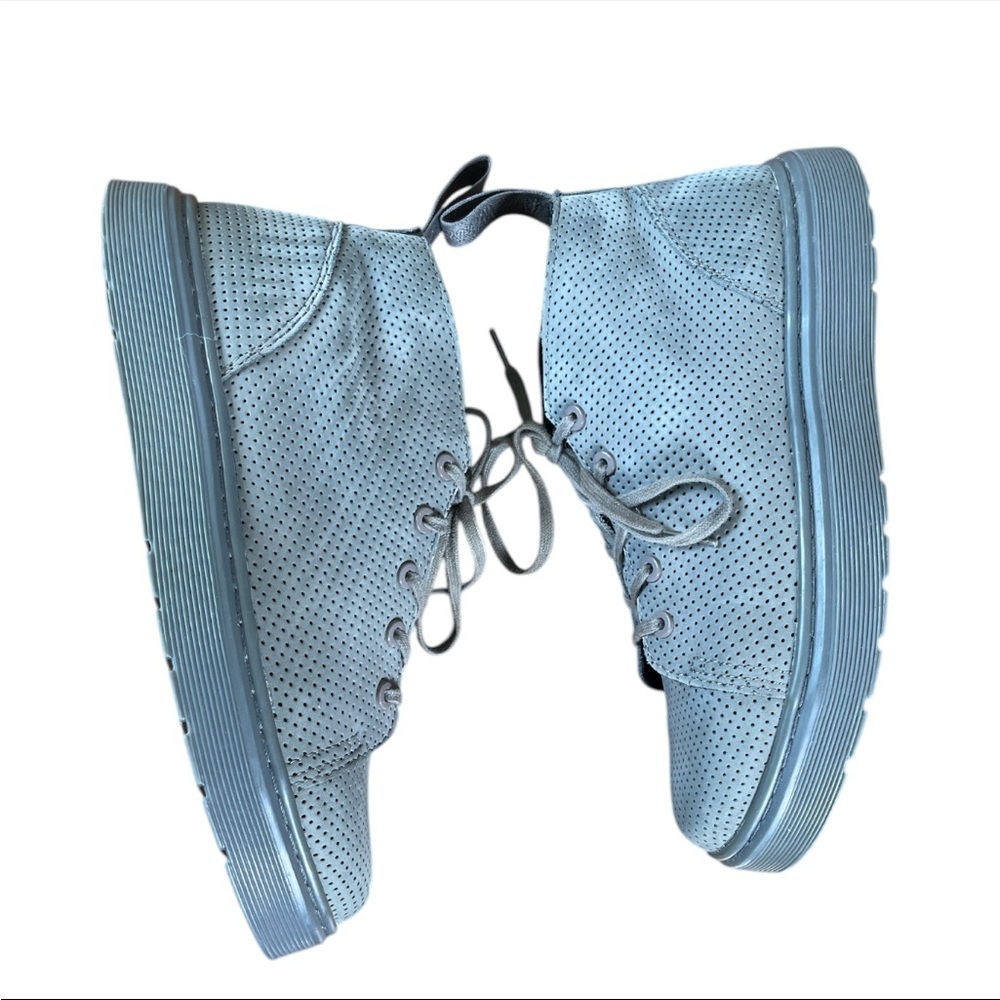 Dr Martens men’s Baynes Perforated lace up Chukka Sneakers gray size 10 - Picture 3 of 7